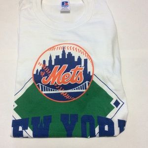 1992 Mets tee shirt Russell athletic made in USA